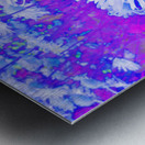 Summer Inverted Yellow Daises  Metal print