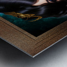 Portrait Of Stanita Pastirala Gorgeous AI Concept Art by Xzendor7 Metal print