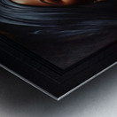 Portrait Of Xzandia Beautiful AI Concept Art by Xzendor7 Metal print