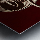 Vintage Fordham Ram Art Metal print