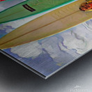 GiRLS N SURFBOARDS Metal print