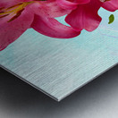  Red Bouquet of Lily Flowers Metal print