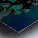 Dark Poster Lilies  Metal print