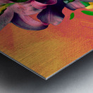 Orange Poster Lilies  Metal print