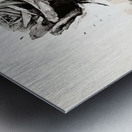 Monochrome: Rose in Perpetuity Metal print