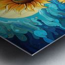 Petal Pizzicato: Vibrant Visions Metal print