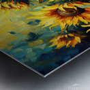 Floral Fugue: Vibrant Visions Metal print