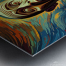 Melancholic Meltdown: Minds Turmoil Metal print