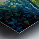 Modern Cityscape Inspirare Starry Night Metal print