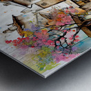 Cul de Sac in Village Metal print