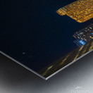 Chicago River and City from DuSable Bridge PDT 57 Metal print