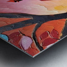 The Cardinal Birdhouse Metal print