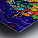 painting in expressionism style  1 in collection Metal print