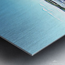 Psychedelic Boat Metal print