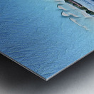 Boat Photography & Paint Metal print