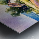 Lavender Meadow Metal print