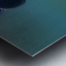 Underwater Tube Reflection Metal print