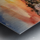 Beach Sunset Metal print