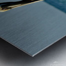 Pelican ~ on cement pylon Anna Maria Island Metal print