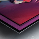 Flamingo Fun Metal print