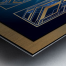 Miss Deco 1920 Metal print