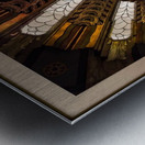 Stained Glass Burst of Deco Metal print