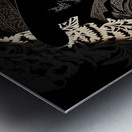 Ol Lacey Cowboy   Metal print