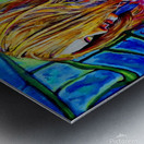 Against the Wall Metal print