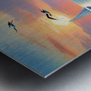 Summer Breeze Sailing Metal print