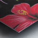 Glowing nectar Metal print