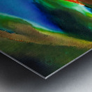 Sunset Pixel Art Metal print