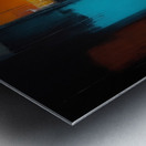  Urban night light Metal print