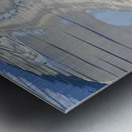 Winterwalk Metal print