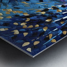 Mother And Child In Bamboo Forest Metal print