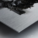 CroceBlack Metal print