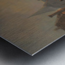 Sunset in a port Metal print