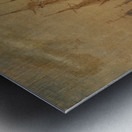 Sunset by the sea Metal print