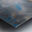 The Channel fleet in heavy weather Metal print