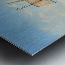 Shipping in a Flat Calm off the Dutch coast Metal print