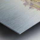 Fishing boats off Scotland Metal print