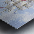 American boats by the sea Metal print