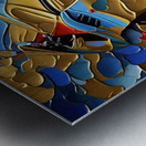 Rad Cycle Metal print