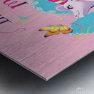 Inclusion is Magical Metal print