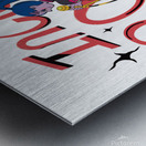 Inclusion Rocks Metal print