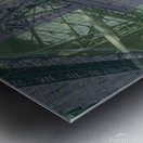 Bahnhof Intervention Metal print