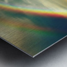 rainbow reflection Metal print