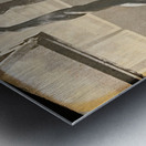 Vintage Boston Celtics Viewfinder Art Metal print