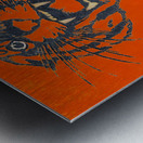 Vintage Detroit Tigers Art Metal print