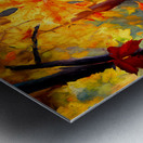 Colorful Fall Leaves in the Forest - 4 Metal print