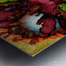 Cardinal Petunia Metal print
